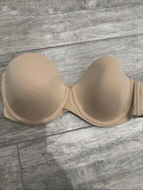 Maidenform Strapless Contour Bra - Beige